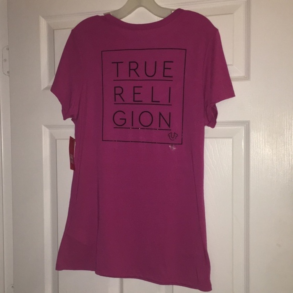 True Religion, women’s shirt, size L - Picture 4 of 6